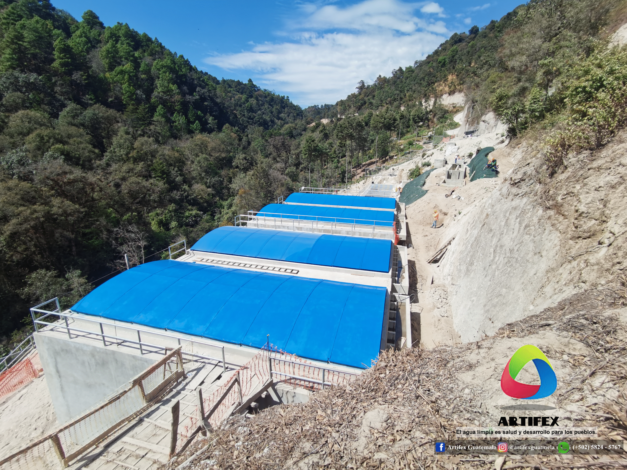 Planta de Tratamiento de aguas residuales, Grupo Artifex, S. A.