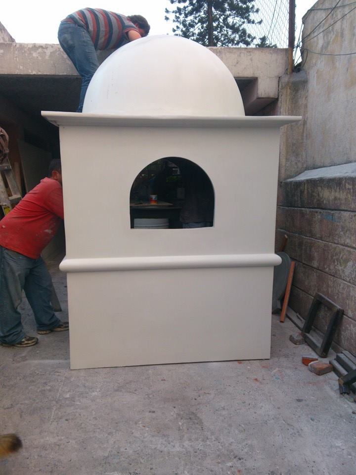 Arte y Arquitectura en fibra de vidrio.