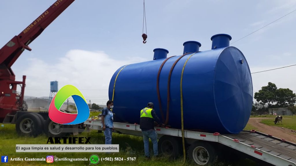 Planta de tratamiento Artifex, fabricada en Fibra de Vidrio