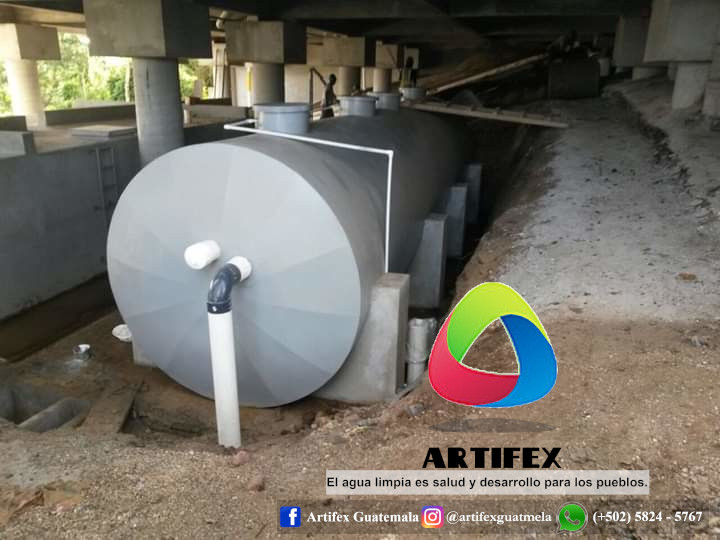 Planta de tratamiento de fibra de vidrio Artifex.