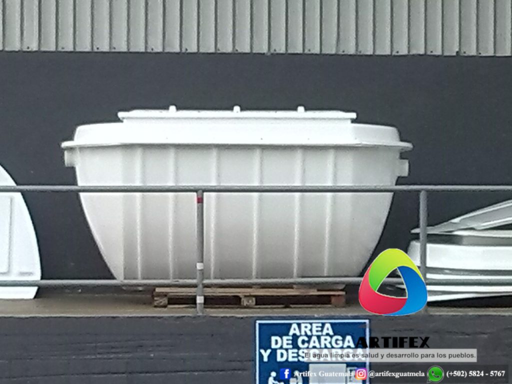 Planta de tratamiento Artifex, fabricada en fibra de vidrio.